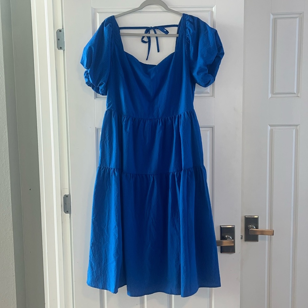 Davi & Dani Waffle Dress